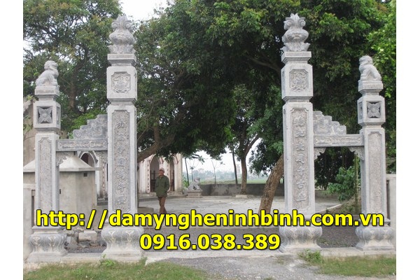 Cột đá đồng trụ ĐẸP-10